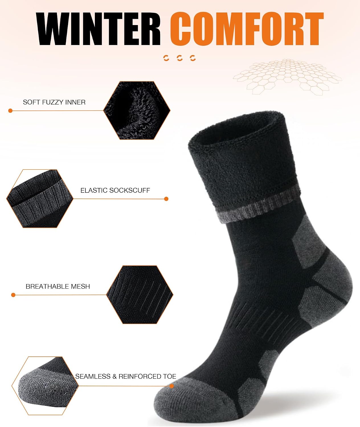 Thumbnail 6 de kaciixaa Merino Wool Socks 3 Pairs
