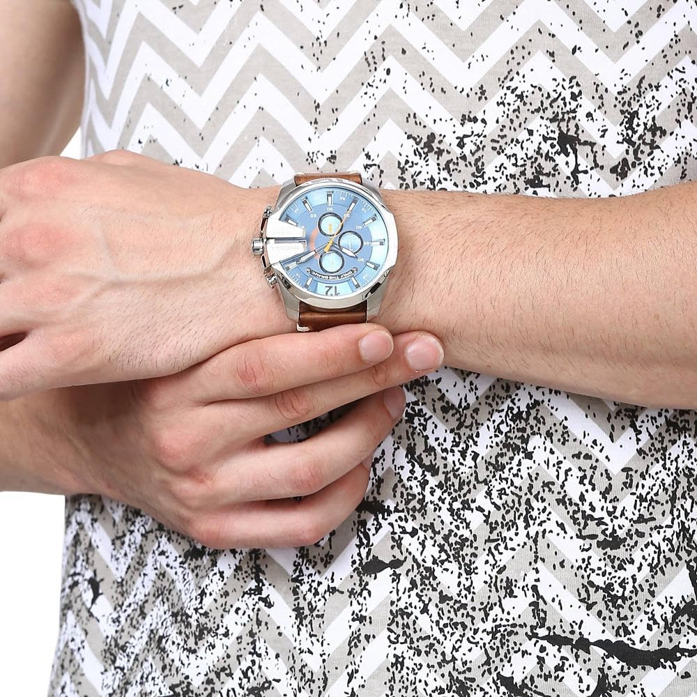 Thumbnail 1 de Diesel Mega Chief Series: Montre Homme au style emblématique et à l’étanchéité polyvalente