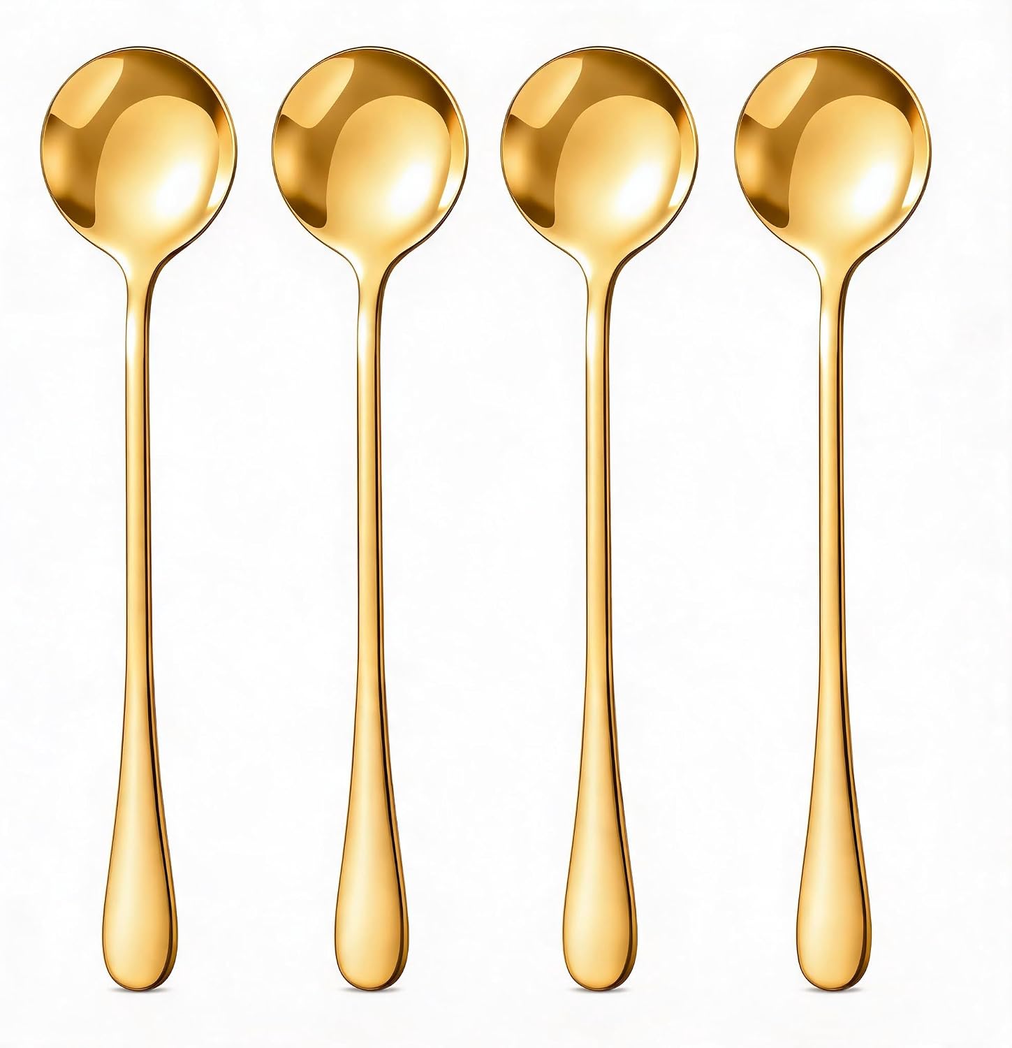 Detalle de Long-Handle Coffee Spoons, 7.28-Inch