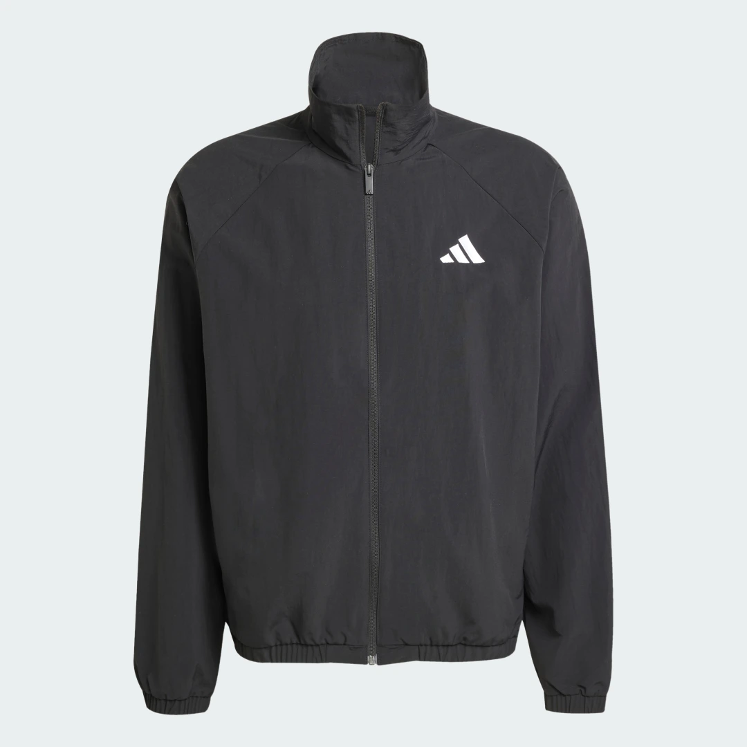Detalle 2 de adidas Cortavientos Essential Small Logo cortavientos Negro
