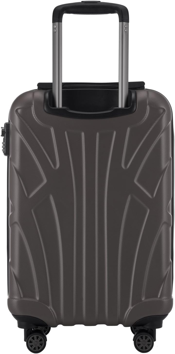 Detalle de SUITLINE Valigia da cabina rigida 55 cm – ABS opaco, 34 L, 4 ruote doppie, TSA