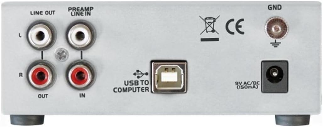 Detalle 2 de Dynavox UPR-2.0 préamplificateur phono USB
