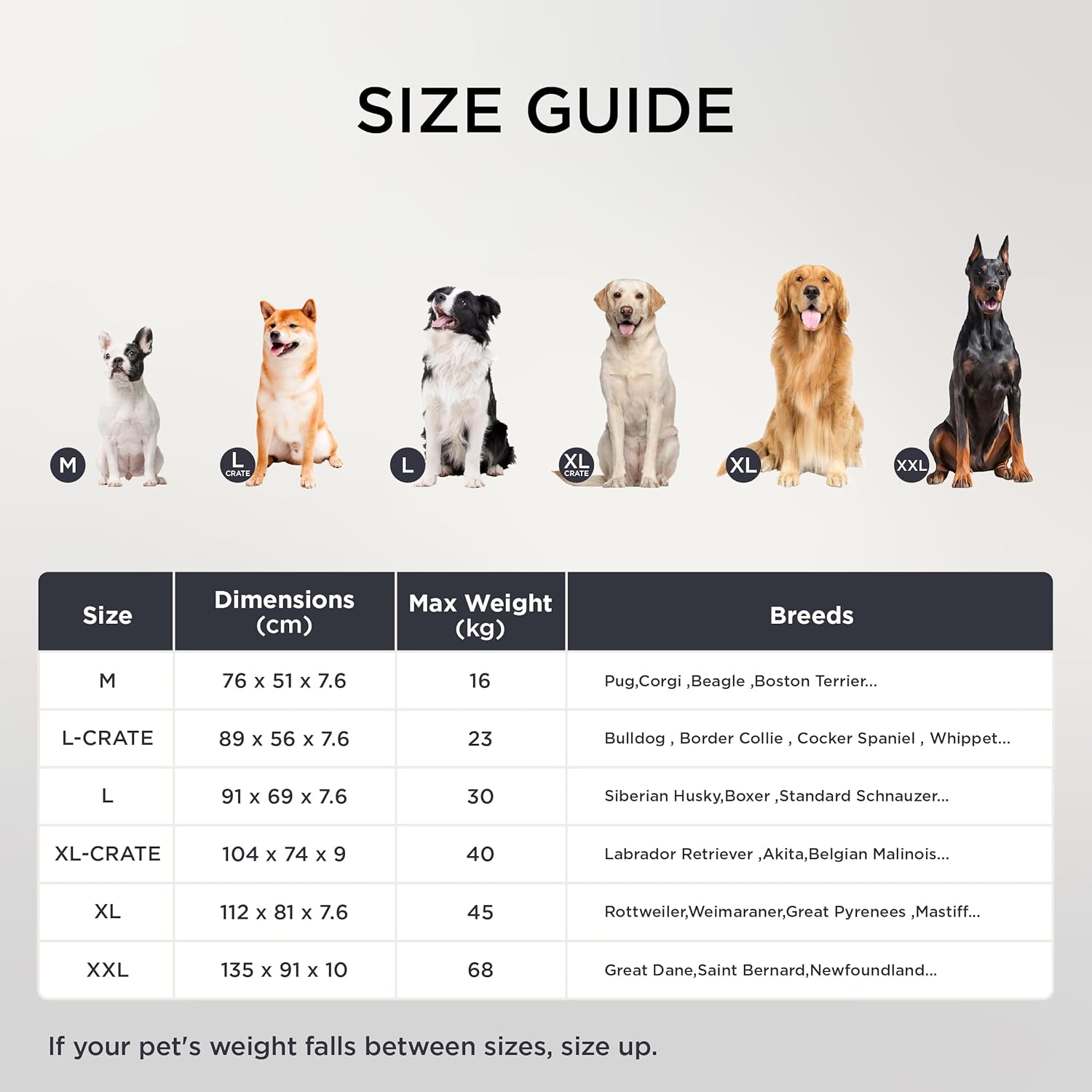 Thumbnail 5 de BEDSURE waschbares Hundebett für große Hunde (135×91×10 cm) – dunkelgrau, mit Schaumkern und rutschfester Basis