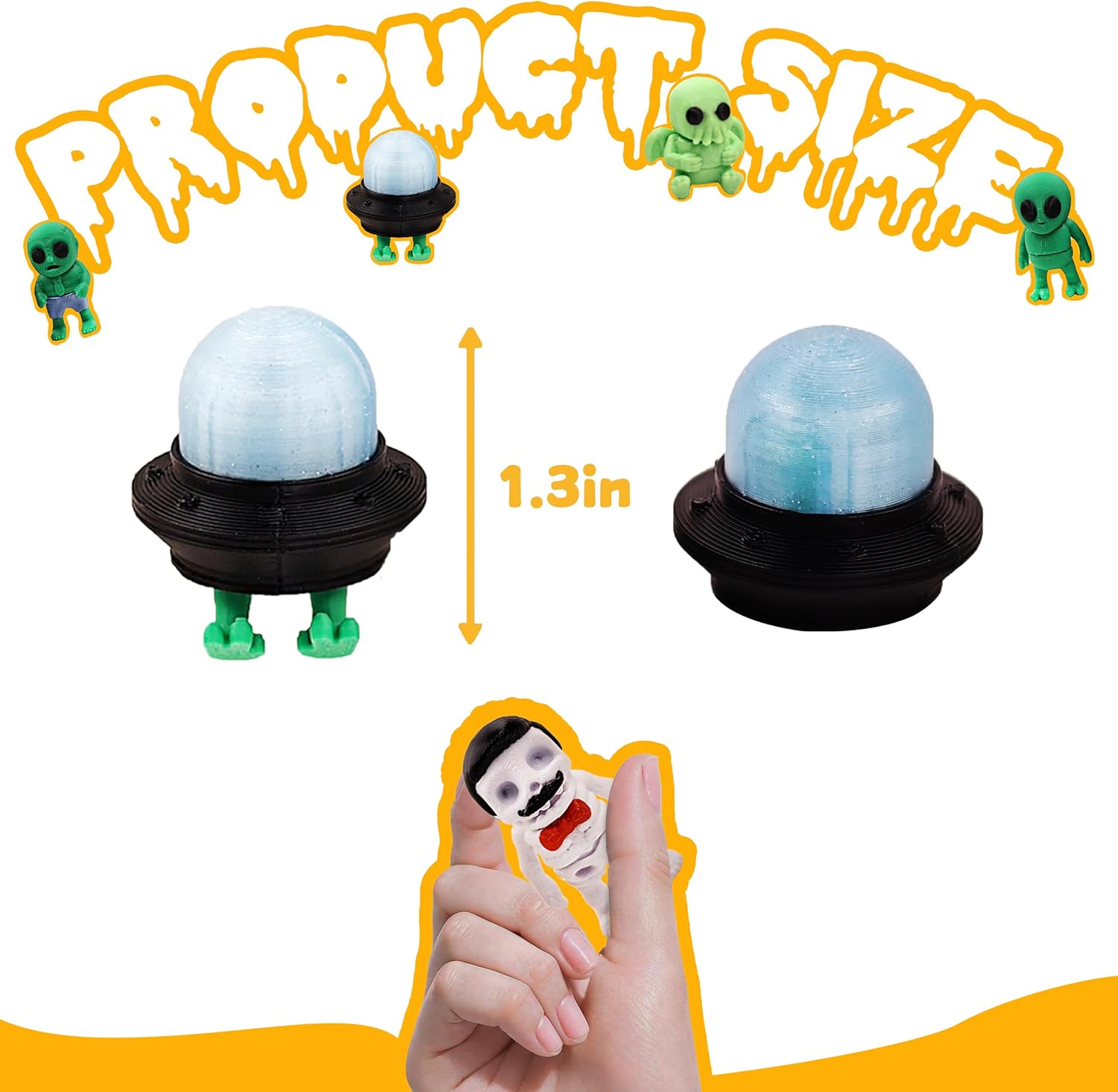 Detalle de 3D Printed Figurines Set by ZOU3D: Articulated Animal Miniatures for Play, Fidgeting, and Display