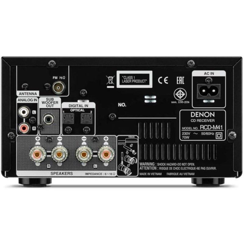 Thumbnail 1 de Denon DM-41 Micro Cadena 60W Plata hifi