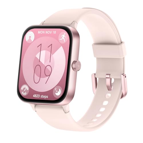 Detalle de KIUVKAS P3 Smartwatch: reloj inteligente 1,95'' con llamadas, 140+ modos deporte y monitorización de salud