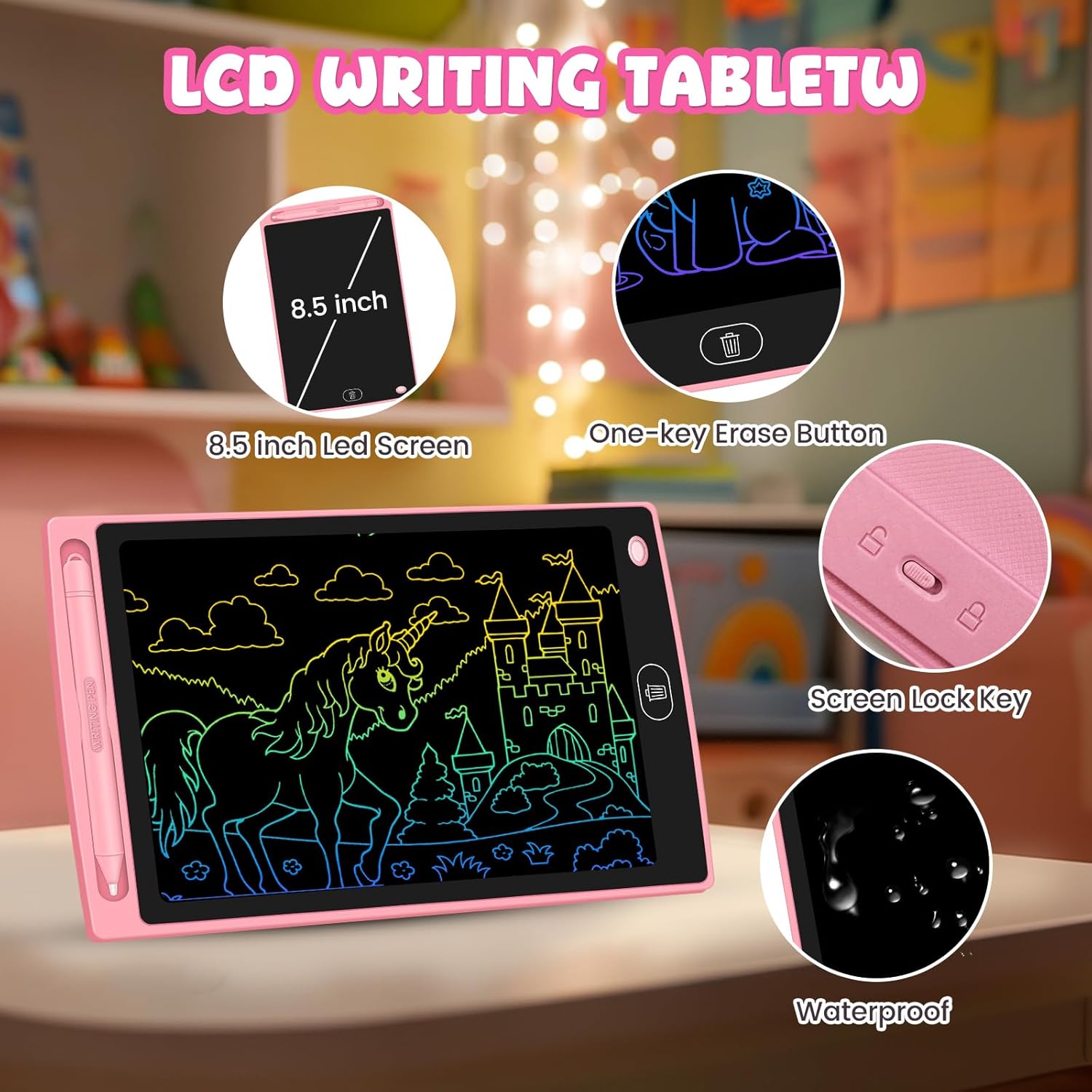 Thumbnail 4 de 20 Pack LCD Writing Tablet for Kids 8.5