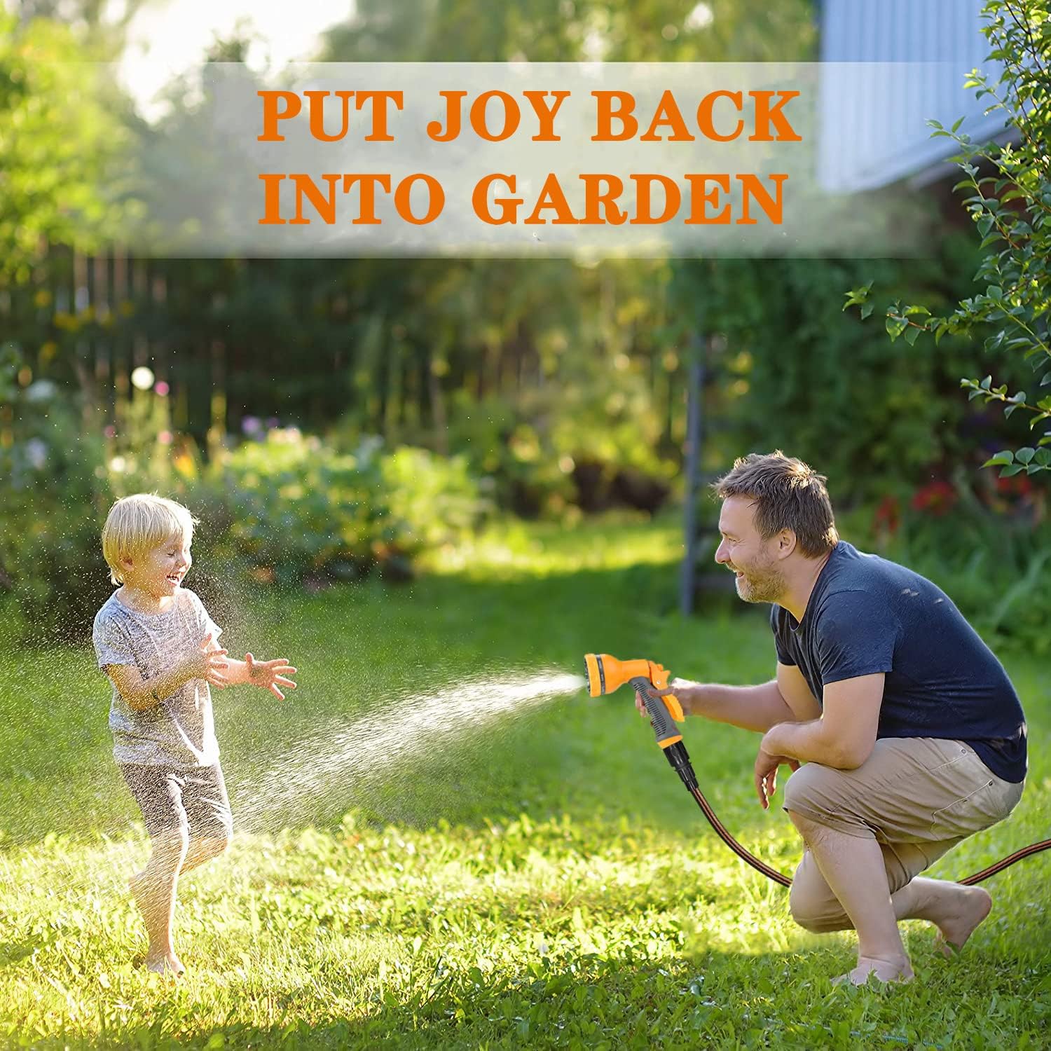 Thumbnail 5 de OGGO Garden Hose Pipe – Expandable 100ft Hose with 10-Function Spray Gun and 3/4" & 1/2" Fittings