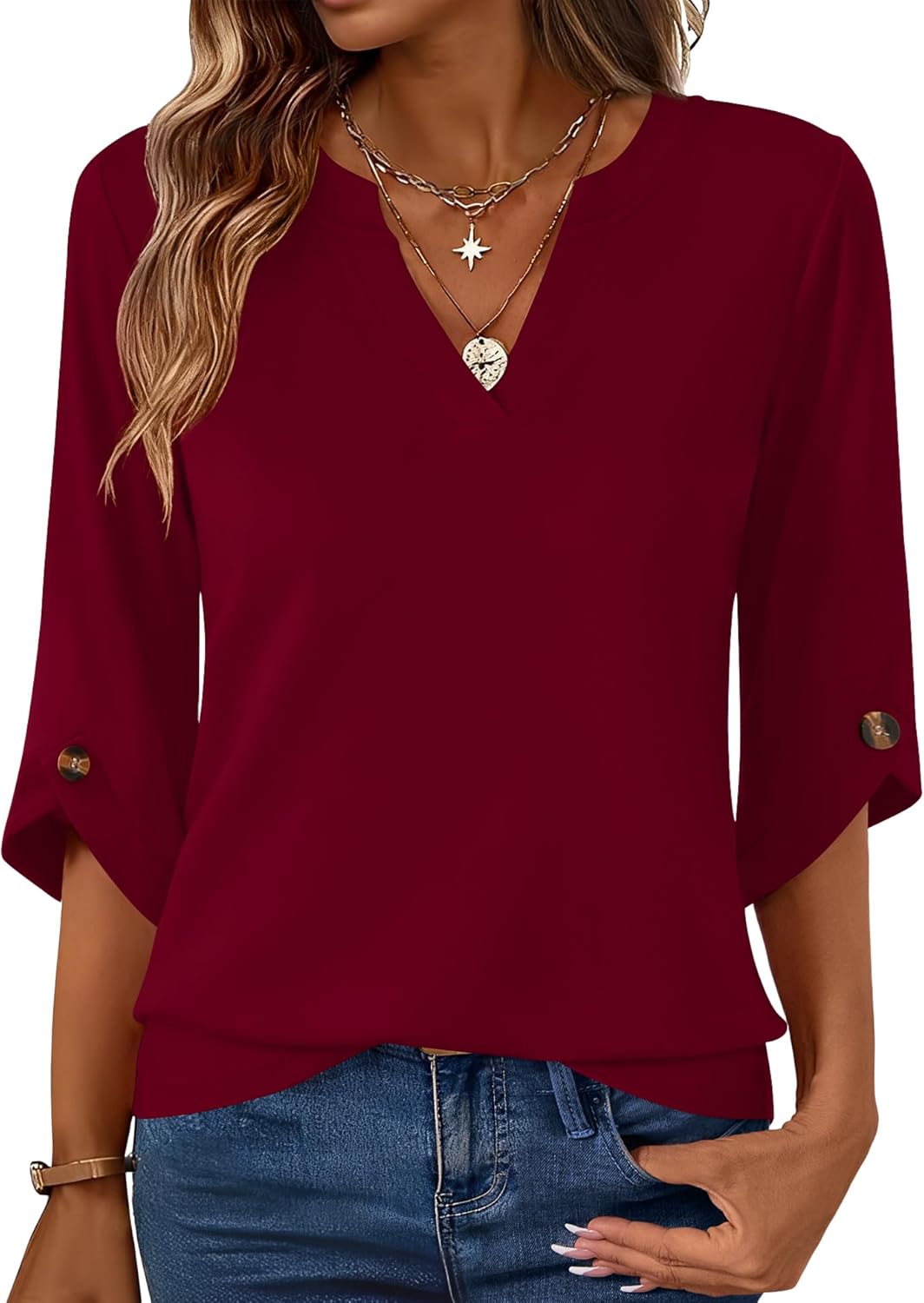 Thumbnail 6 de Kistore Womens 3/4 Length Sleeve Tunic Top