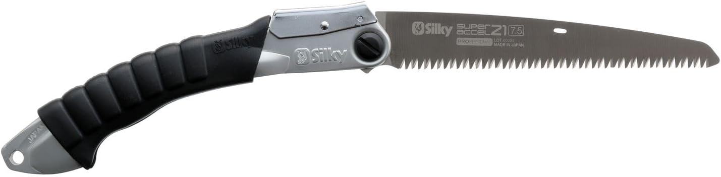 Detalle de Silky 119-21 Super Accel – składana piła 210 mm do świeżego drewna