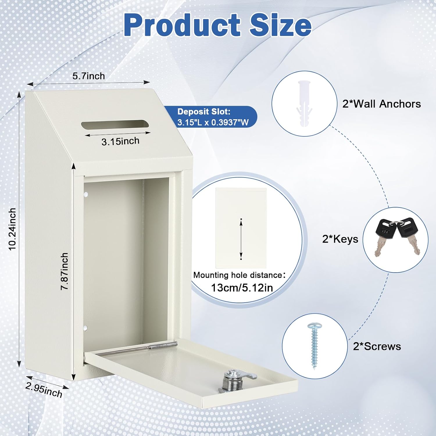 Detalle 2 de KYODOLED Metal Cash Box