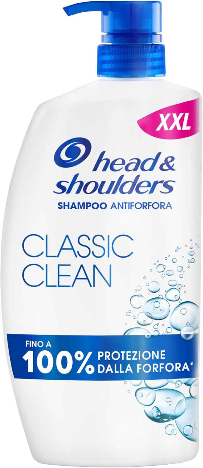 Detalle de Head & Shoulders Classic Clean shampoo antiforfora 1000 ml