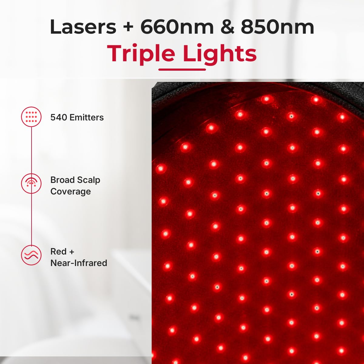 Thumbnail 2 de Red Light Therapy Hair Cap