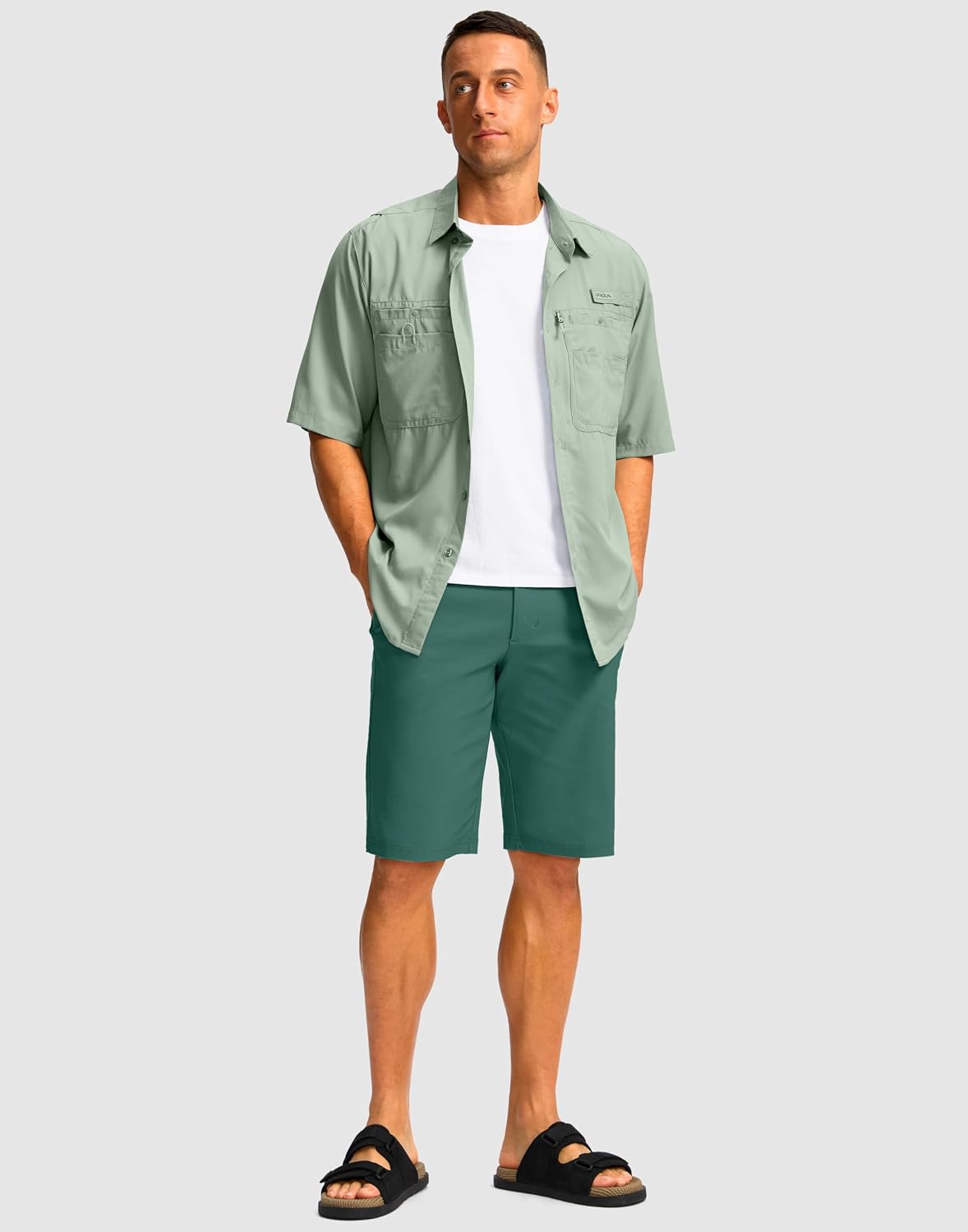 Detalle 2 de G Gradual Men's Golf Shorts, 11-Inch Inseam