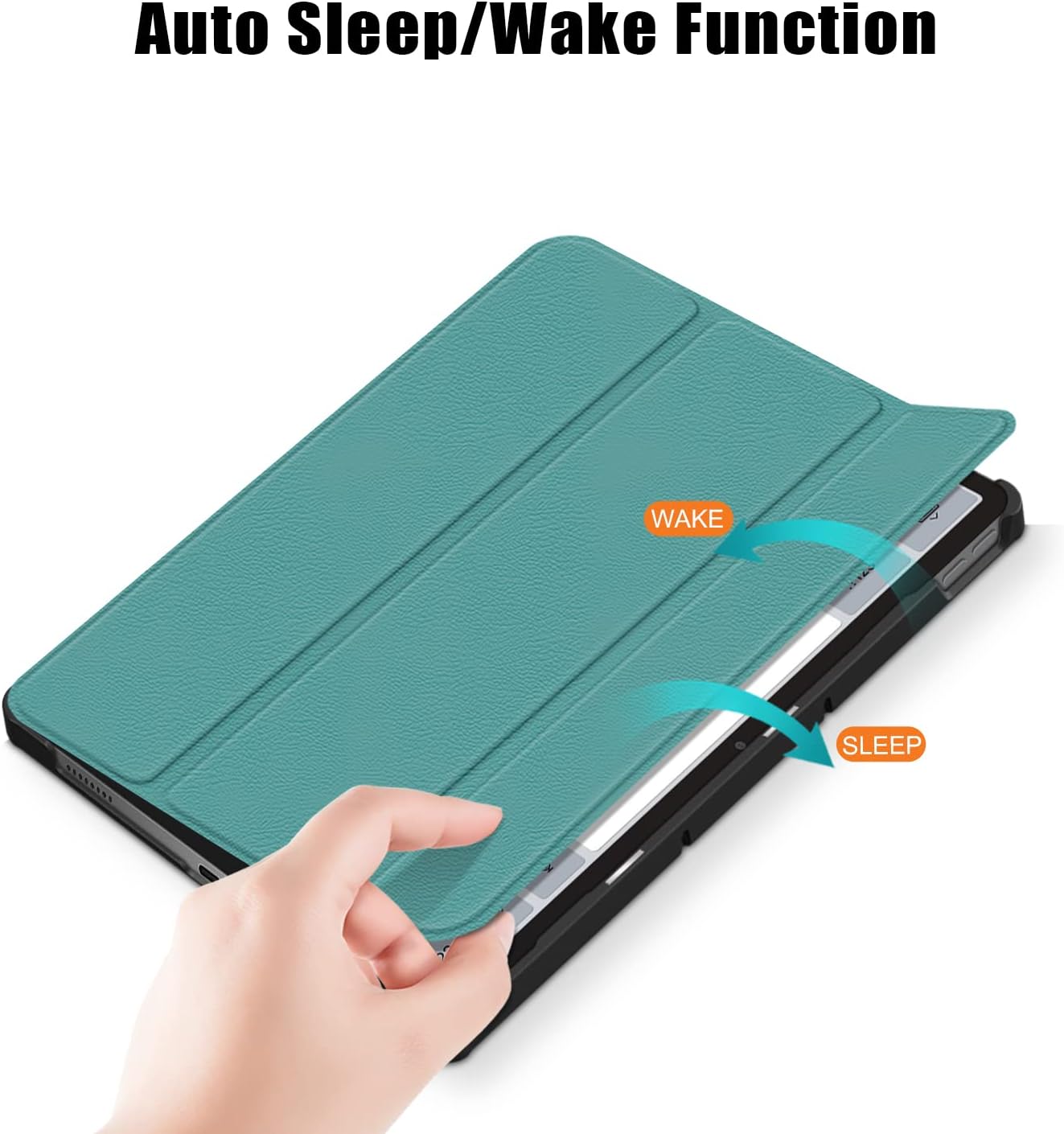 Detalle 2 de Acelive Hülle für Lenovo Tab P11 (2. Gen) 11,5 Zoll – Schutzcase mit Sleep/Wake, Standfunktion und Stylus Pen