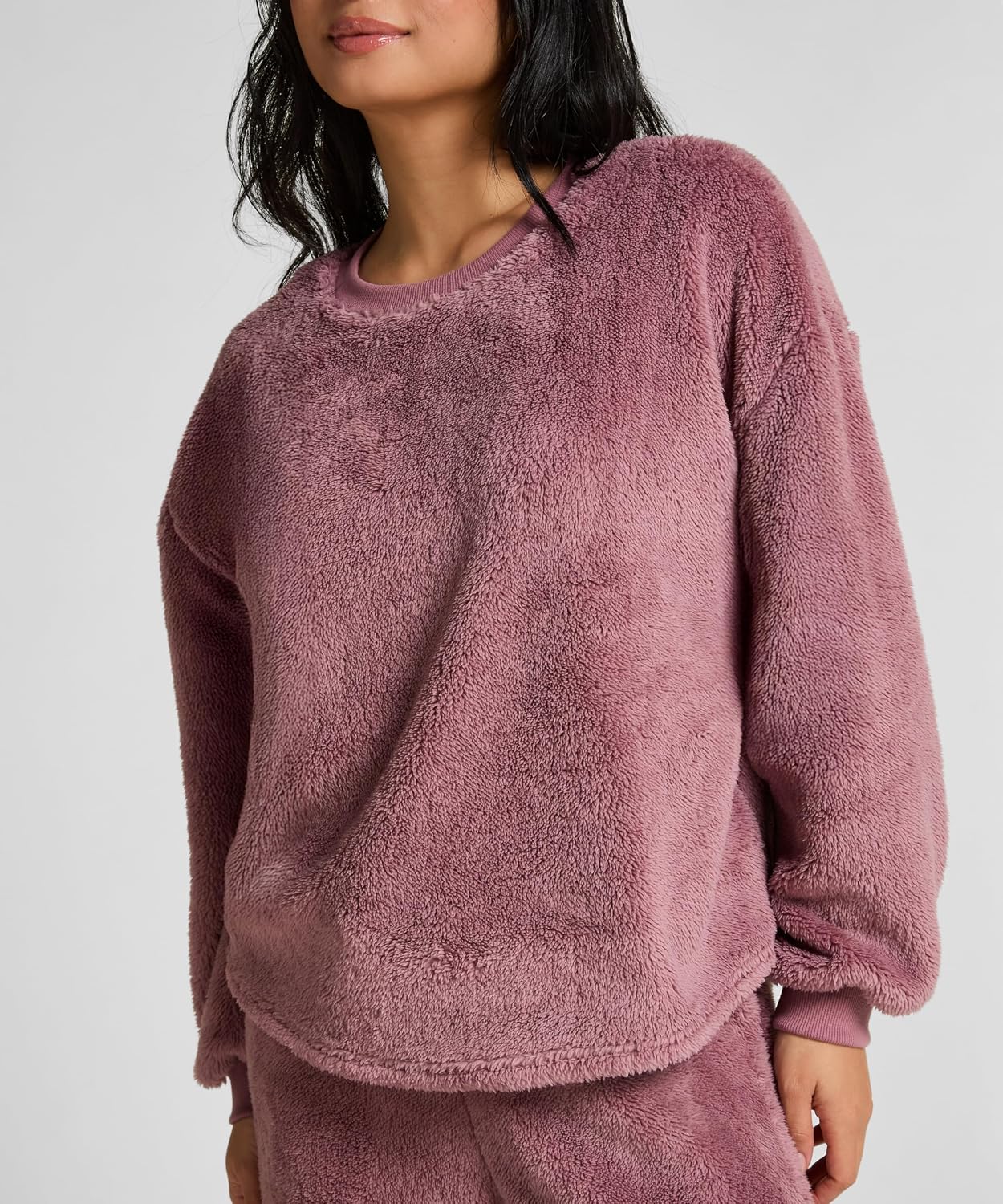 Thumbnail 3 de Hunkemöller Langärmeliges Fluffy-Fleece-Top