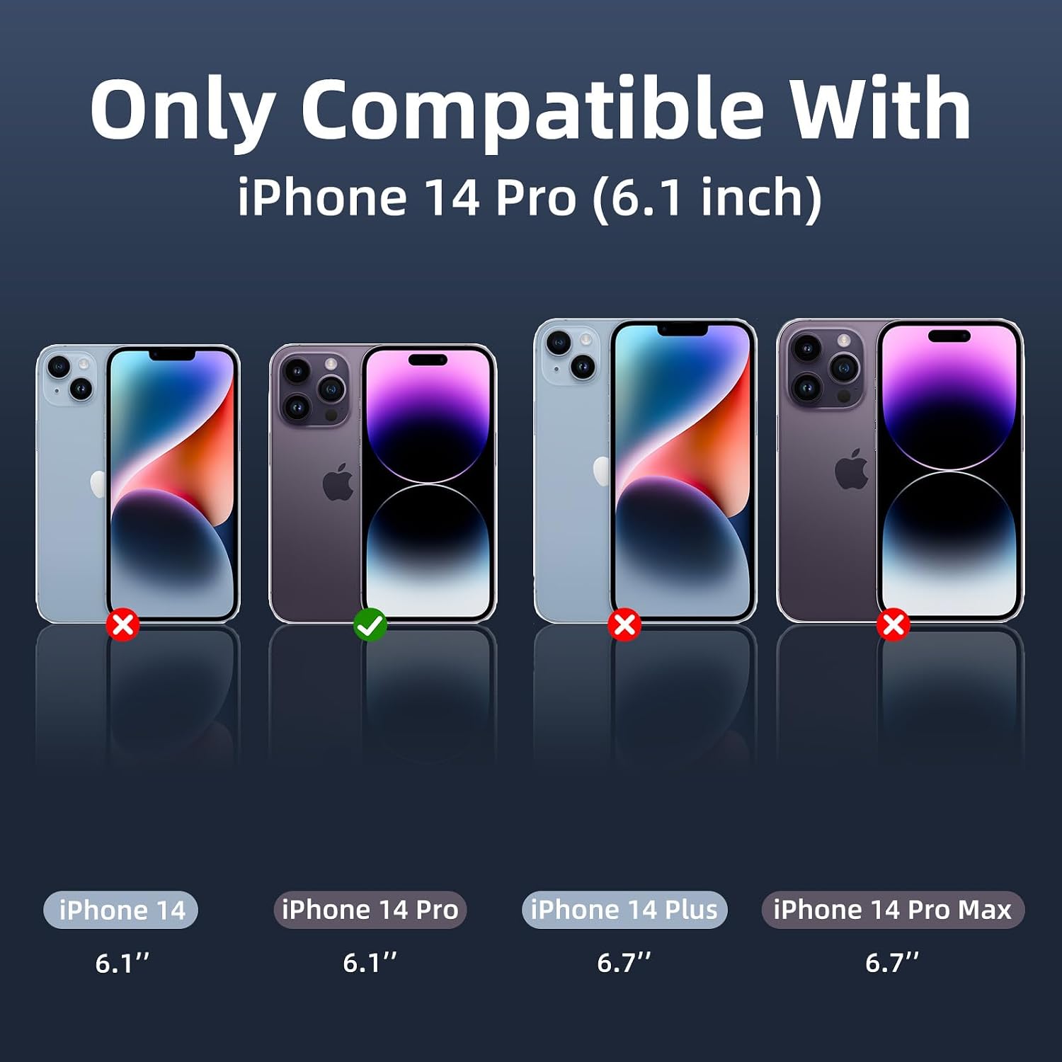 Detalle 2 de K TOMOTO Magnetic Phone Case for iPhone 14 Pro