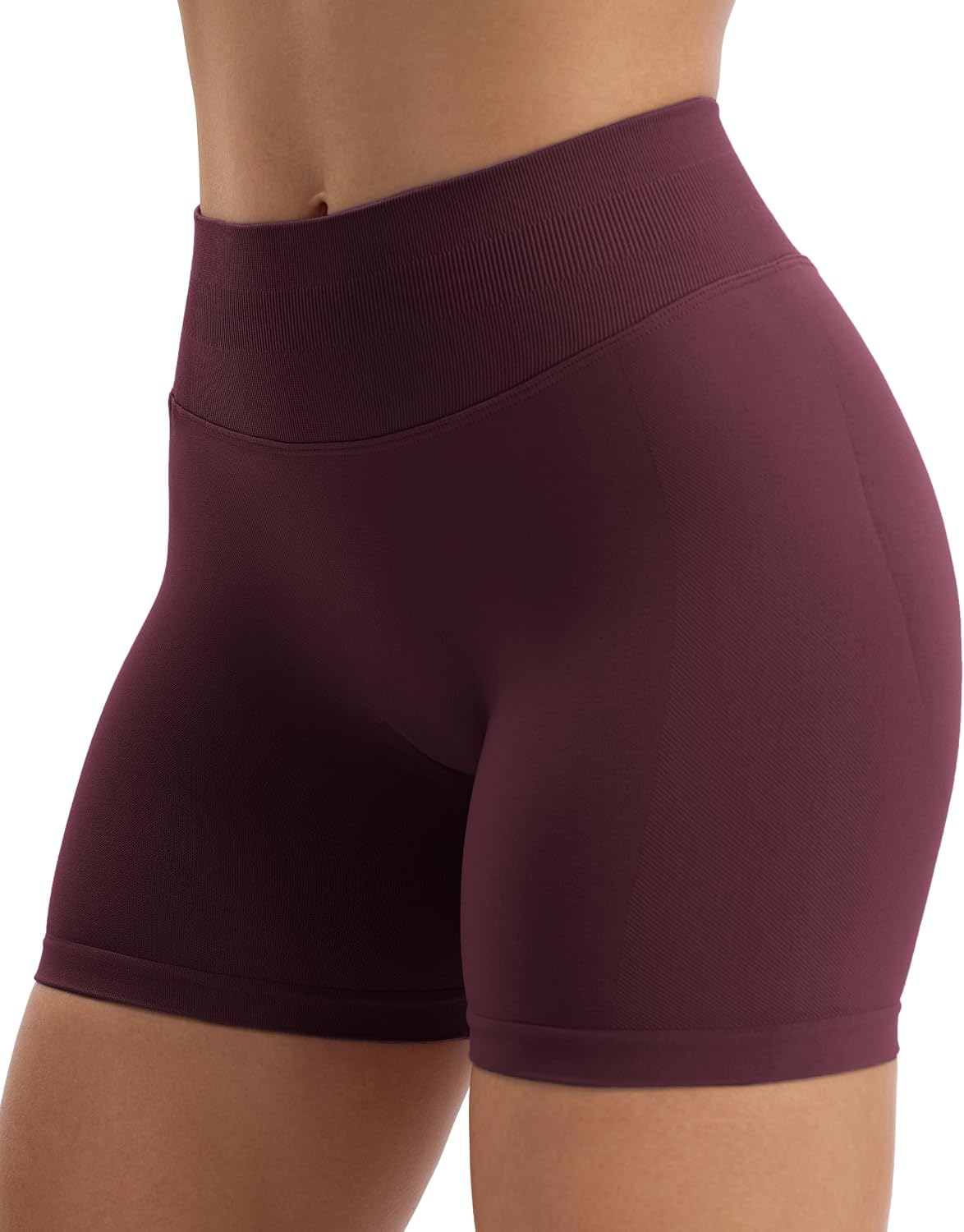 Thumbnail 1 de JOYSPELS Women’s Seamless Gym Shorts with High Waist Scrunch Bum Detail