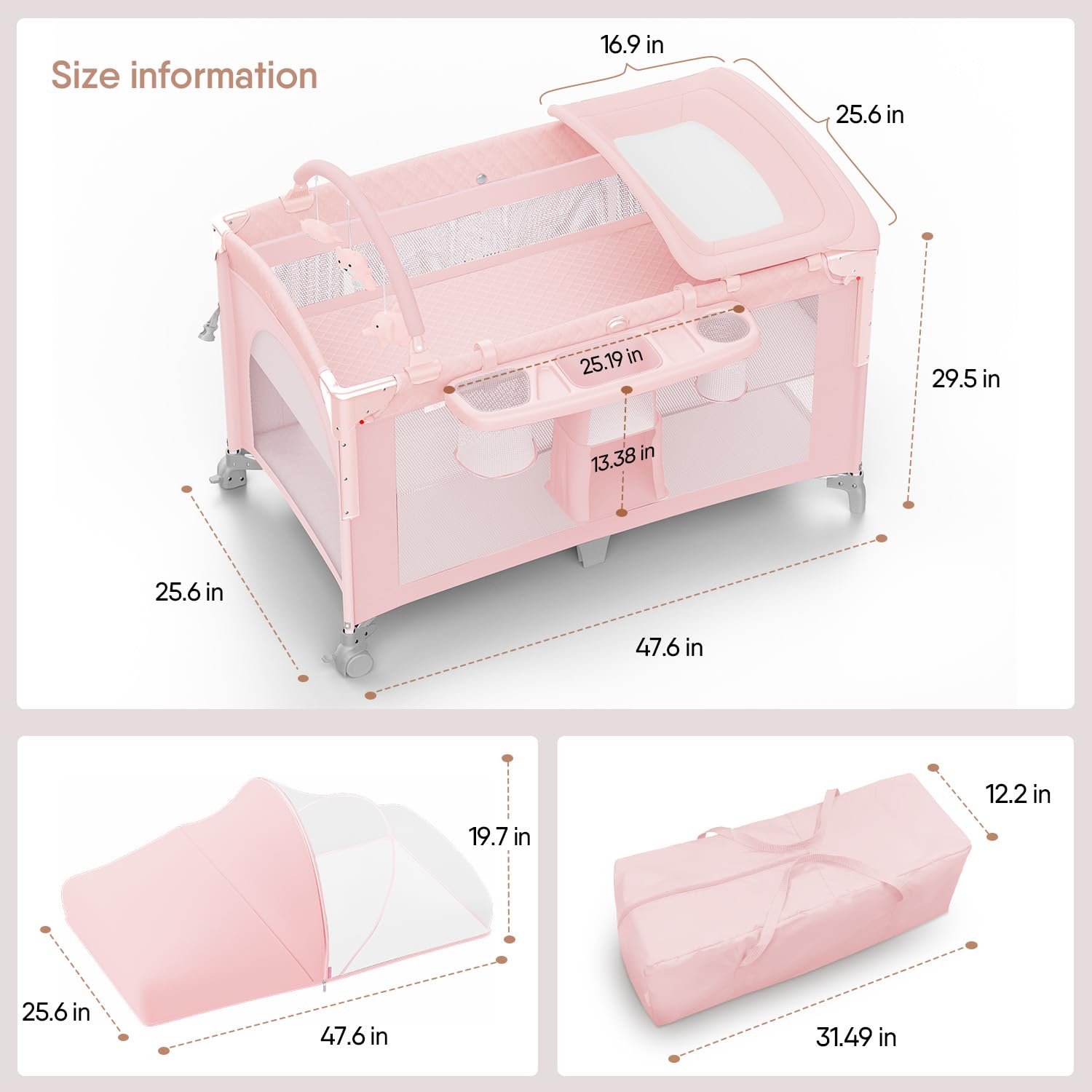 Thumbnail 5 de Obee Odee Baby Bassinet, Large Size