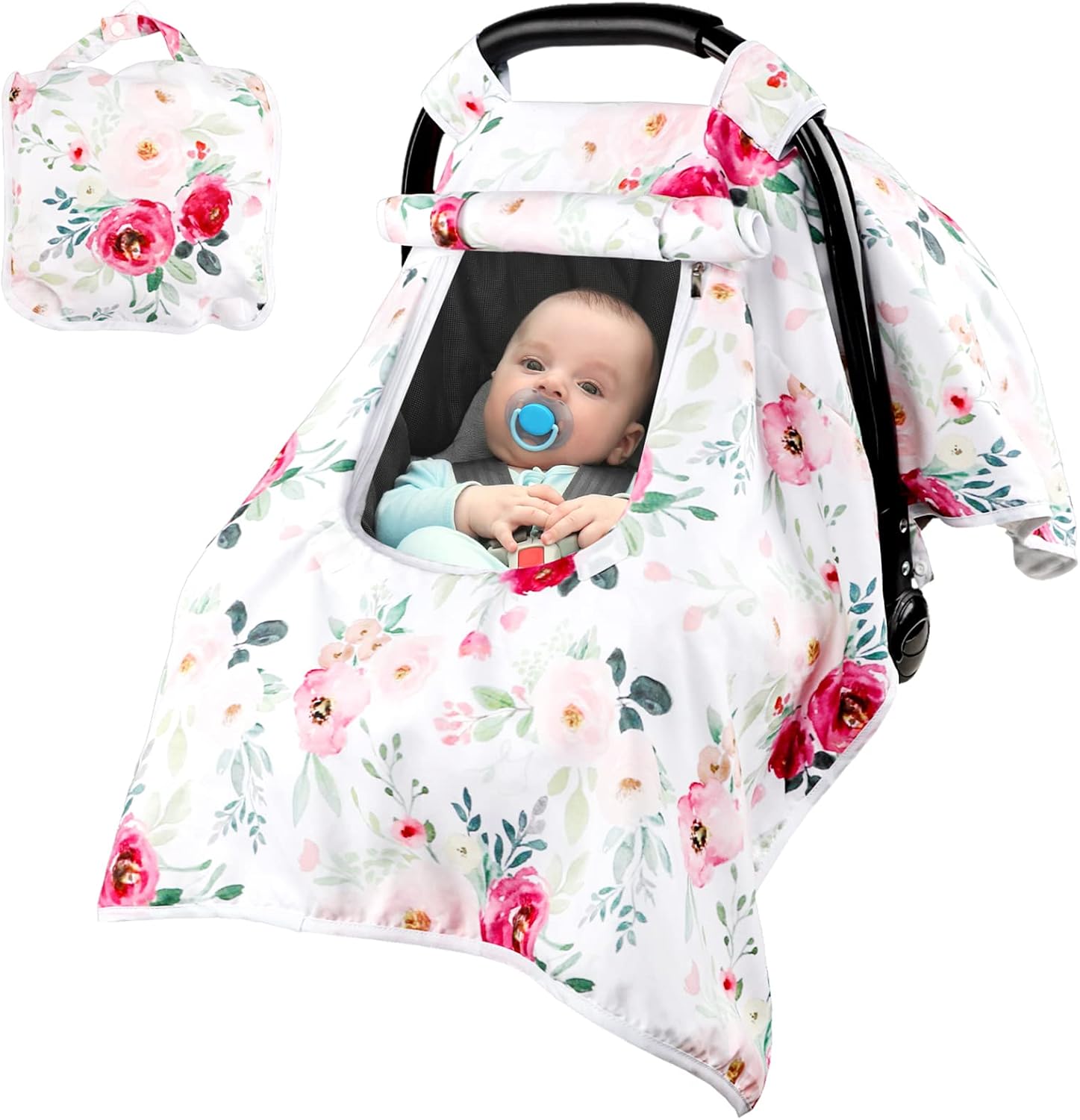 Detalle de TANOFAR Baby Car Seat Cover, Floral