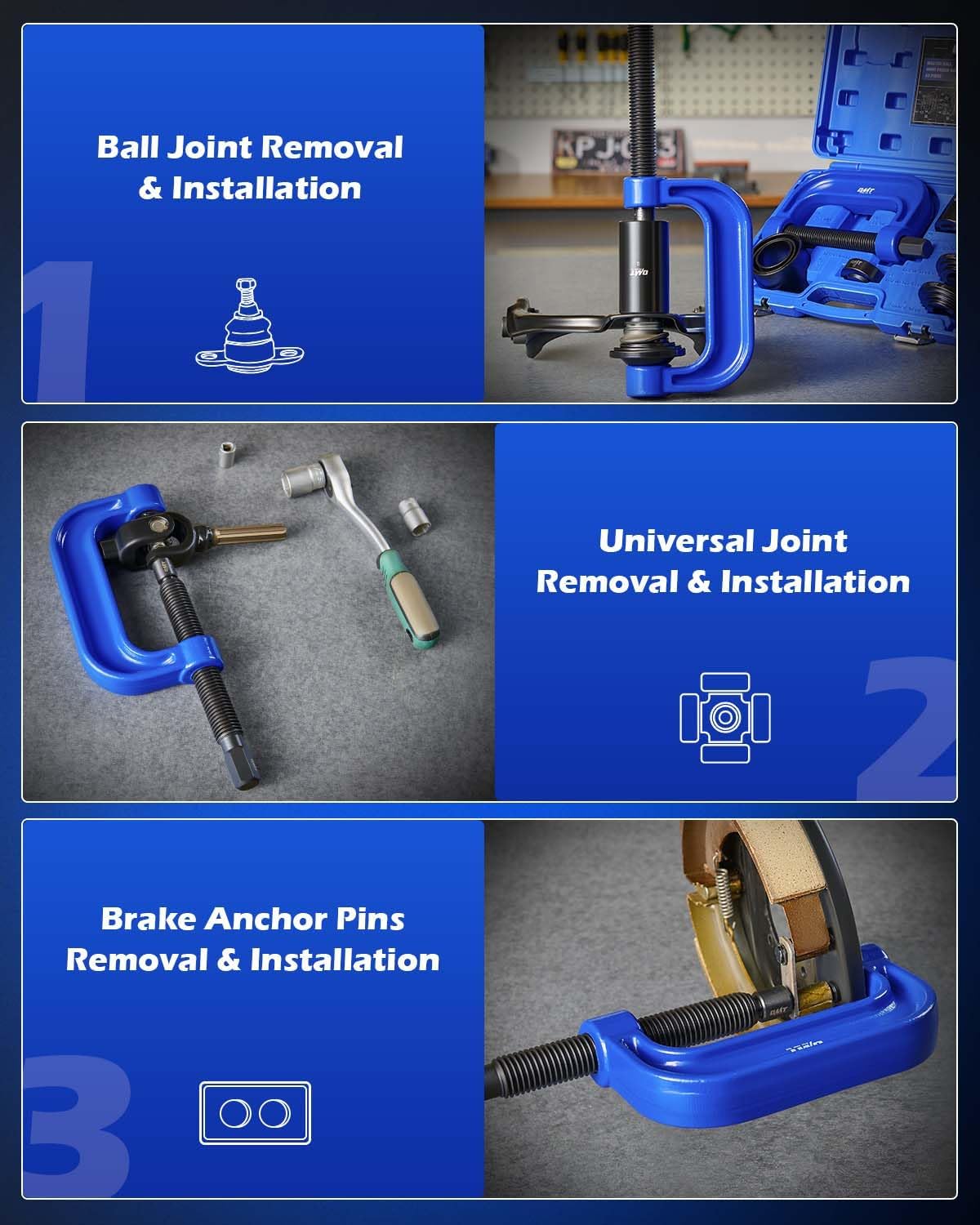 Thumbnail 3 de Orion Motor Tech Ball Joint Press Kit 4pc 🛠