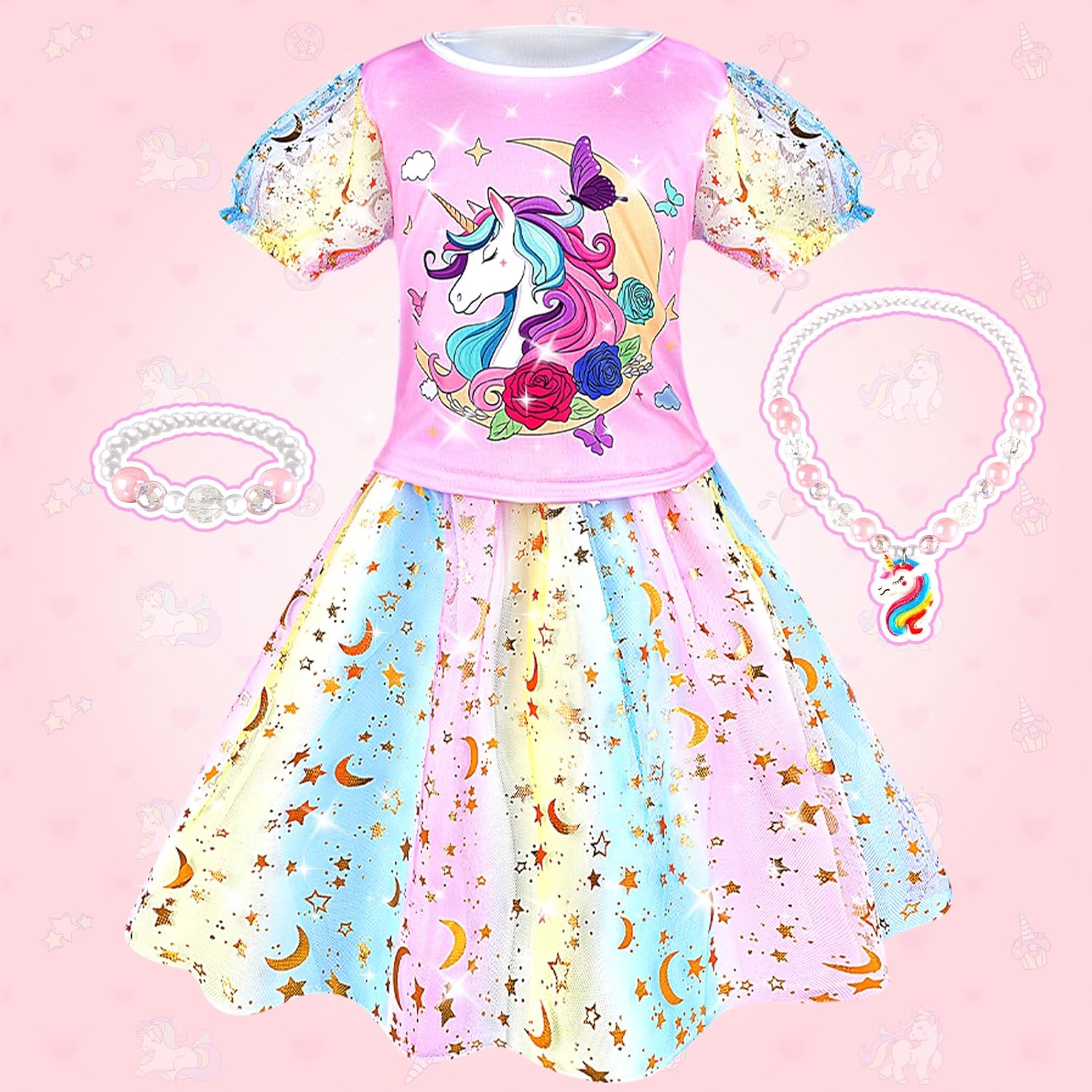 Thumbnail 3 de Dreamon Princess Costumes for Girls 5 sets