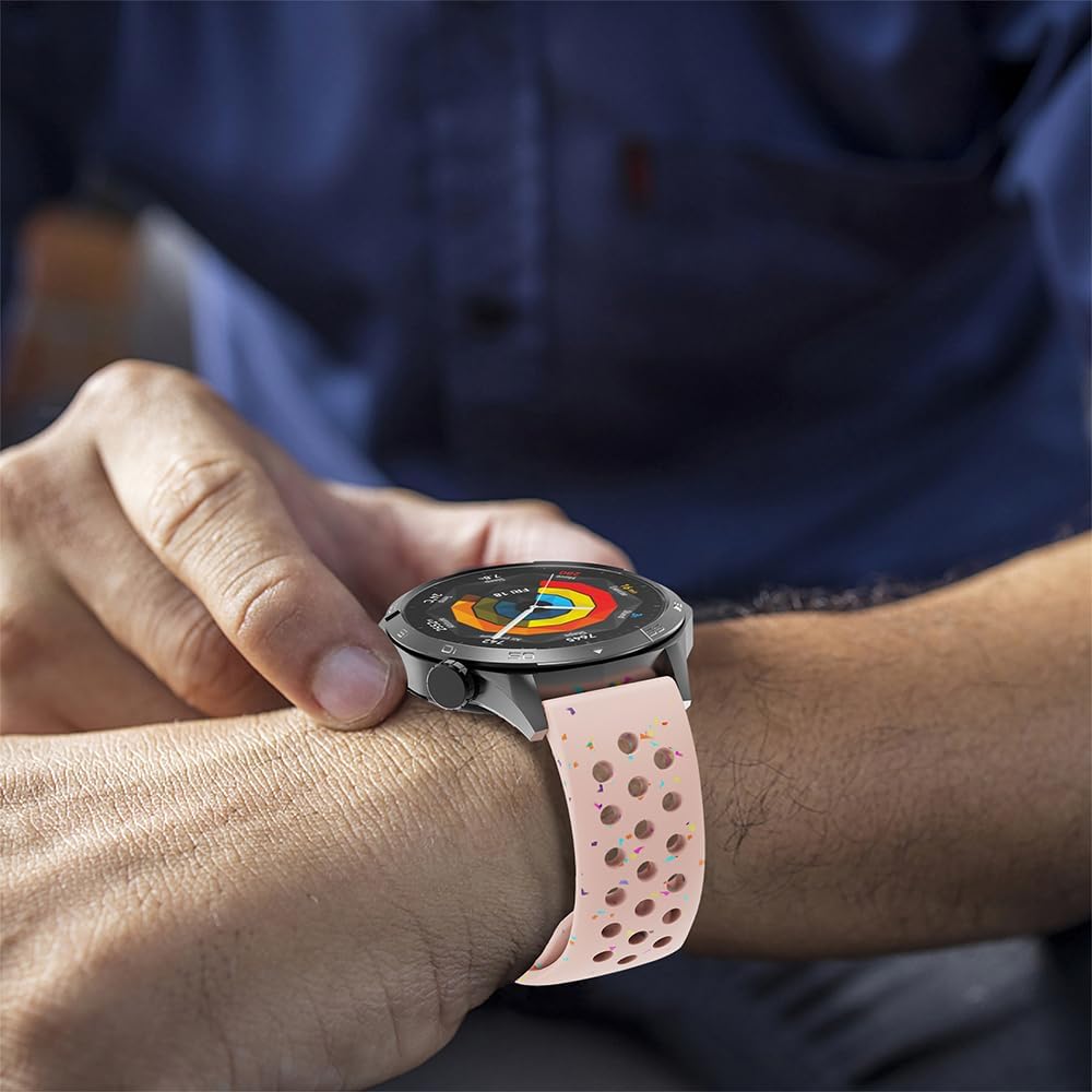Thumbnail 5 de Sport Watch Strap for Garmin Vivoactive 4 22mm silicone 😊