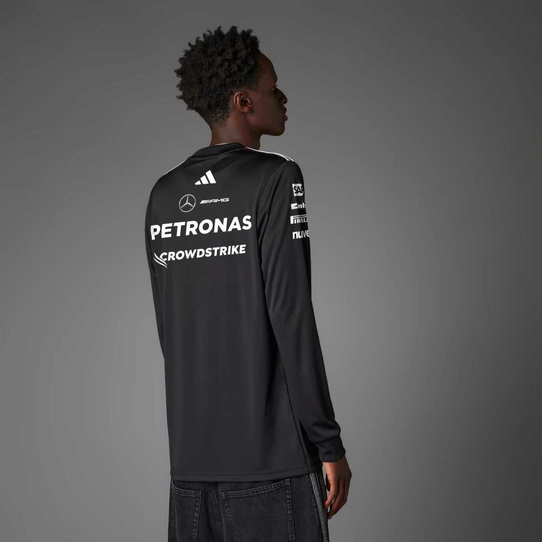 Detalle 2 de Camiseta de manga larga Mercedes AMG Petronas F1 Team Driver de Adidas