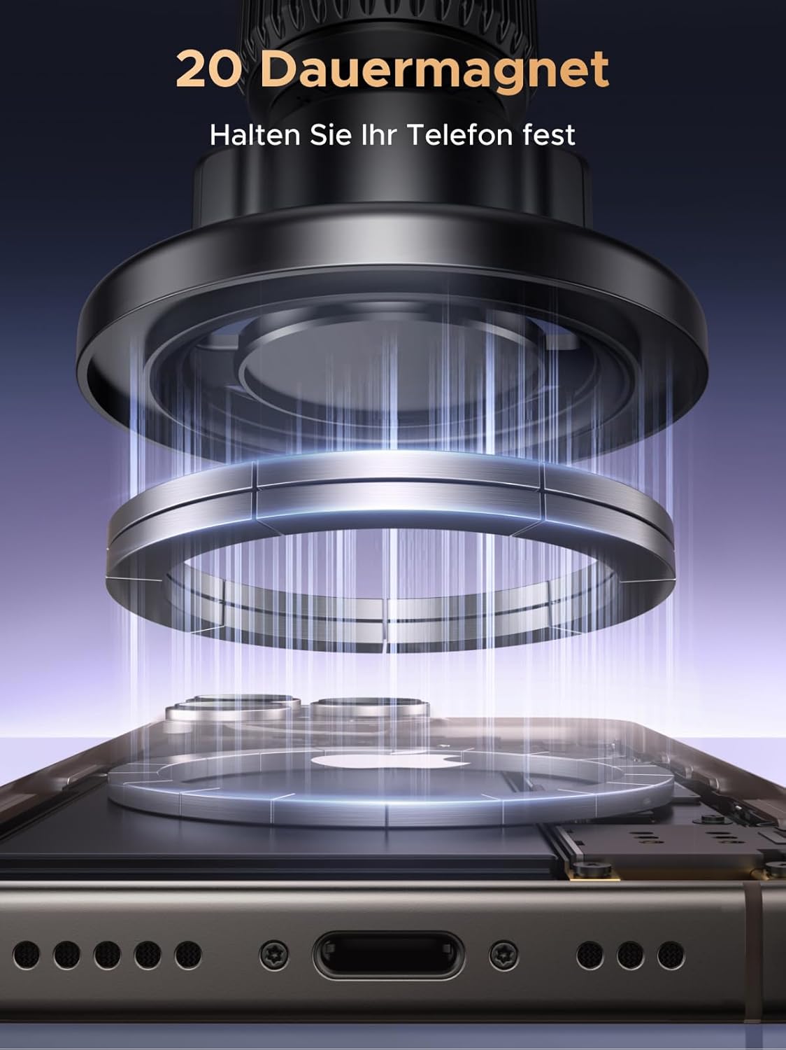 Thumbnail 1 de UGREEN MagSafe Handyhalterung Auto 20 N52