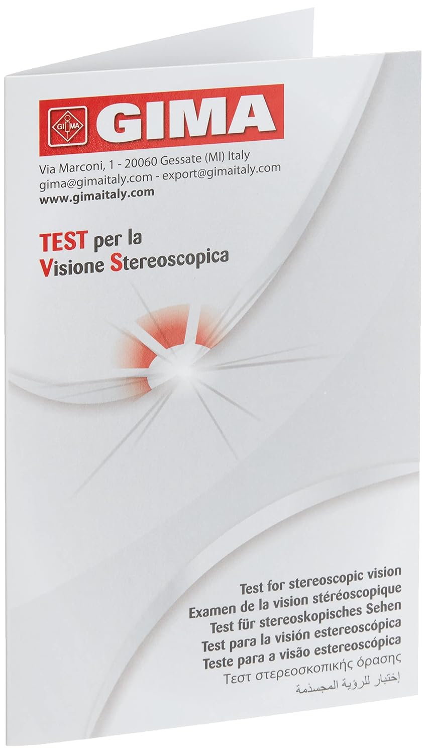Detalle 2 de Gima - Test per la Visione Stereoscopica, 4 Figure, Adulti e Bambini