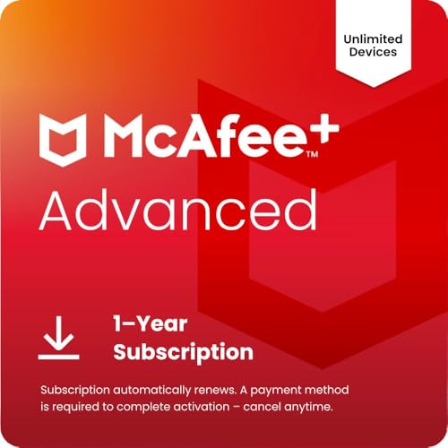 Detalle de McAfee+ Advanced 2026 Antivirus Software for Unlimited Devices — Auto-Renew