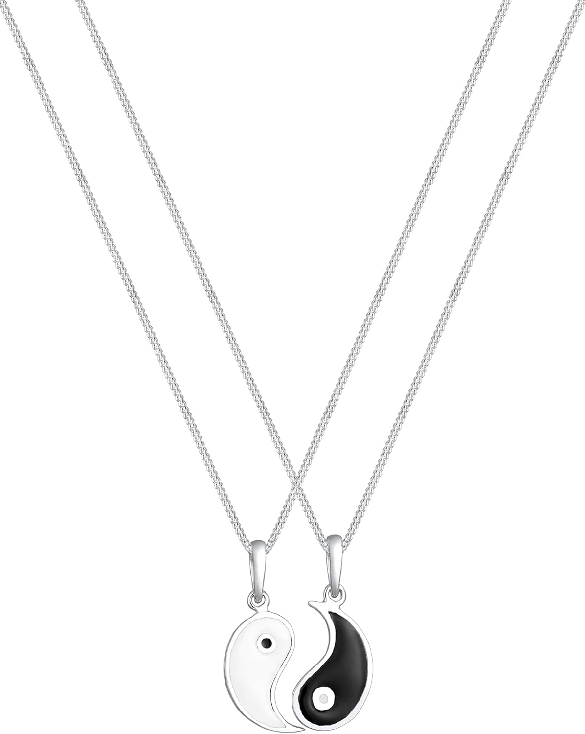 Detalle 2 de Elli Yin Yang Silberkette 45 cm