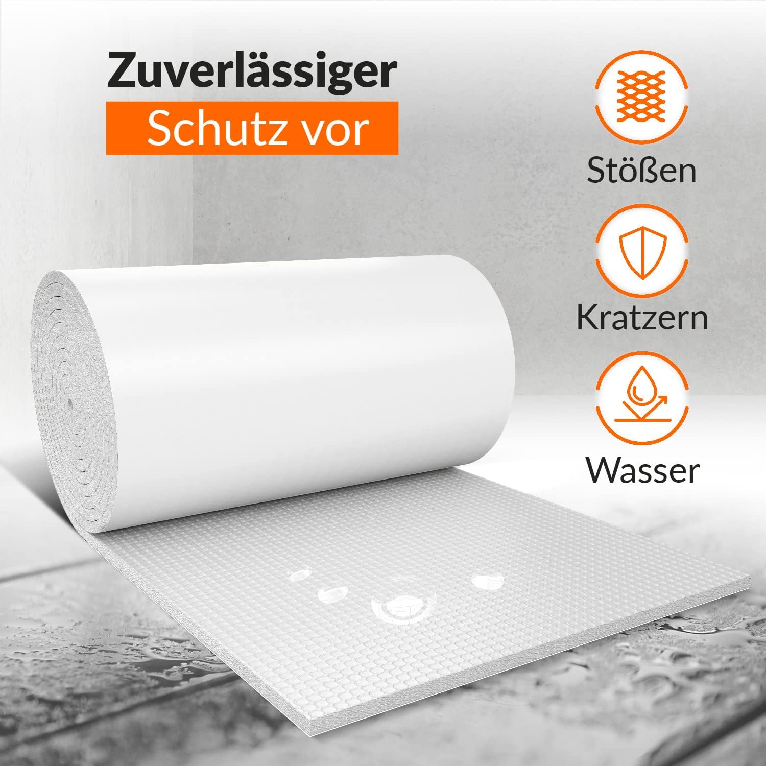 Detalle 2 de Upgrade4cars Garagen-Wandschutz 200 x 20 cm