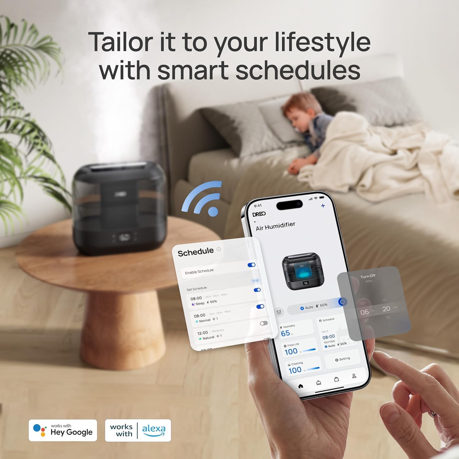 Detalle 2 de DREO Smart Humidifier 4 L