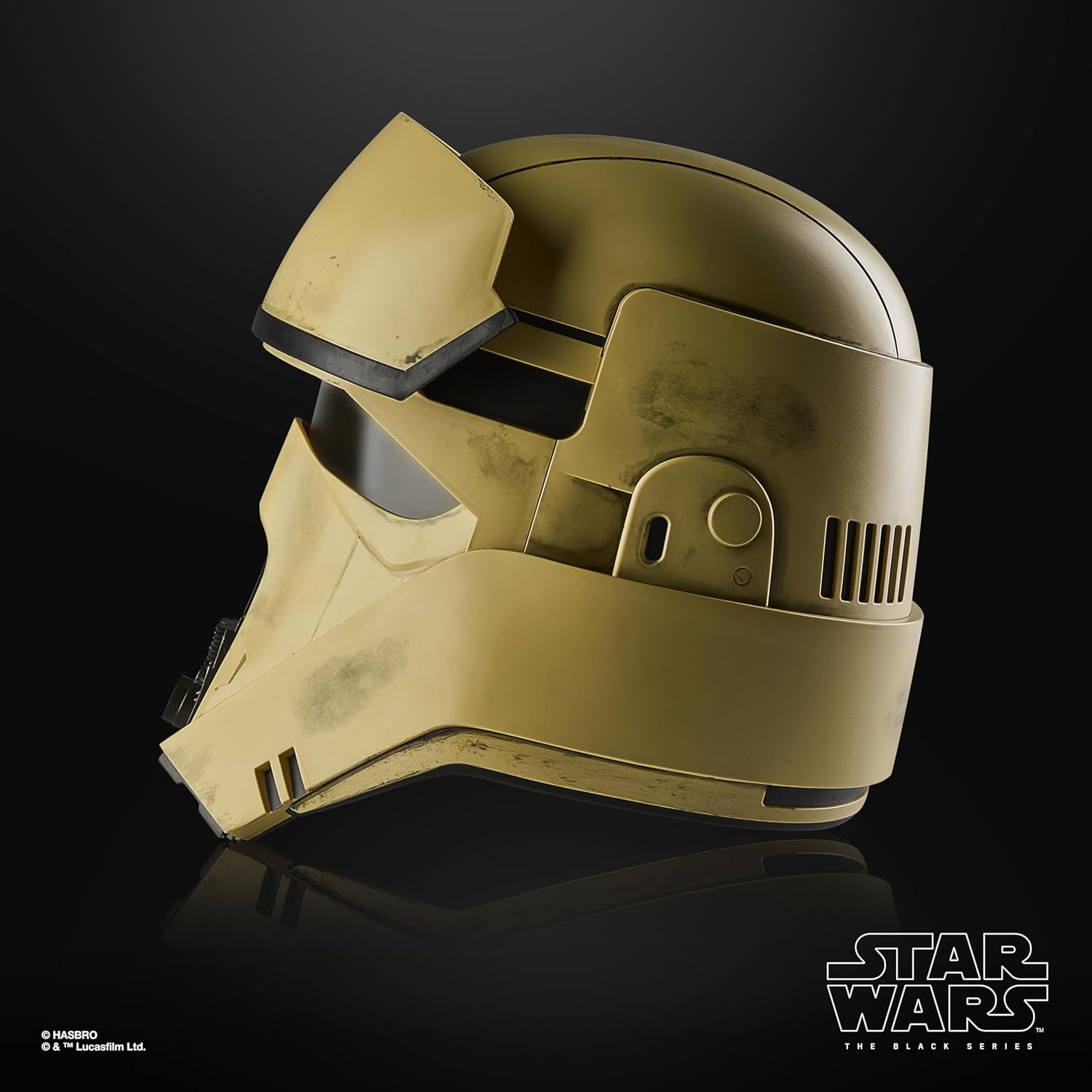 Detalle de Star Wars The Black Series Shoretrooper: elektronischer Premium-Rollenspiel-Helm für Erwachsene