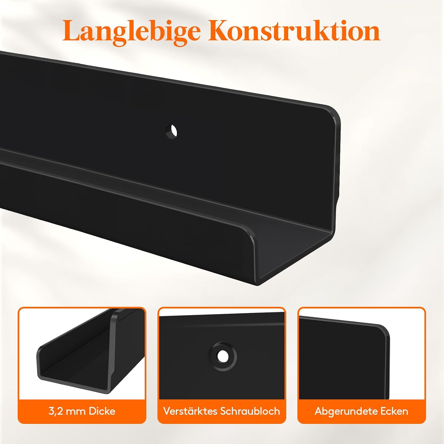 Thumbnail 5 de Lifewit Hängeregale Schallplatten 6er Pack 30,5 cm