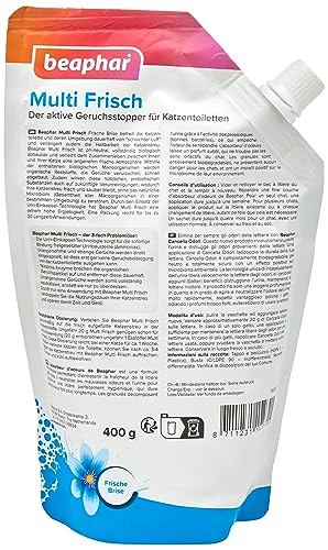Detalle de Beaphar Multi Fresco – neutralizador de olores para gatos (400 g)