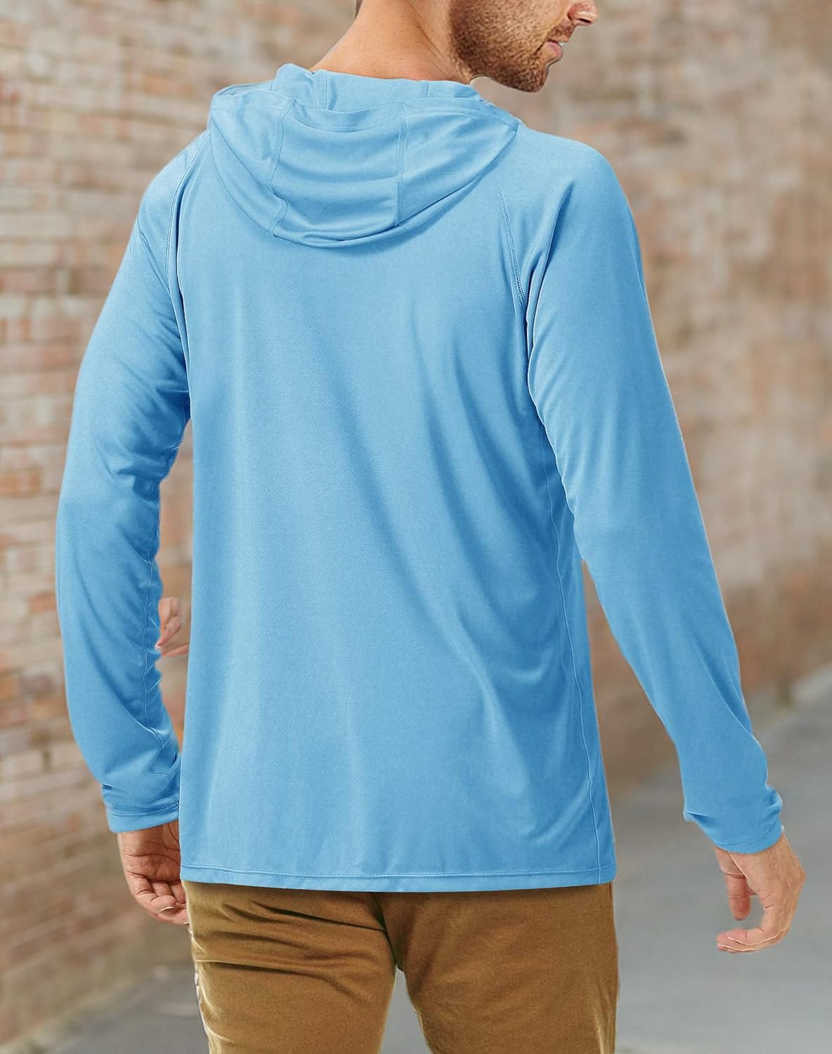 Thumbnail 5 de Roadbox UPF 50+ Long Sleeve Fishing Shirt with Sun Hood – Men