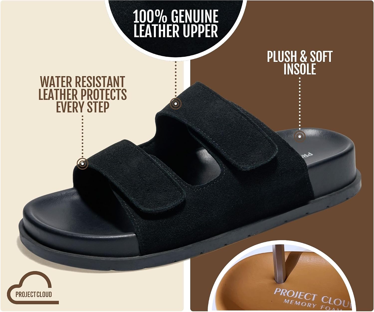 Detalle de Project Cloud Adjustable Women's Sandals