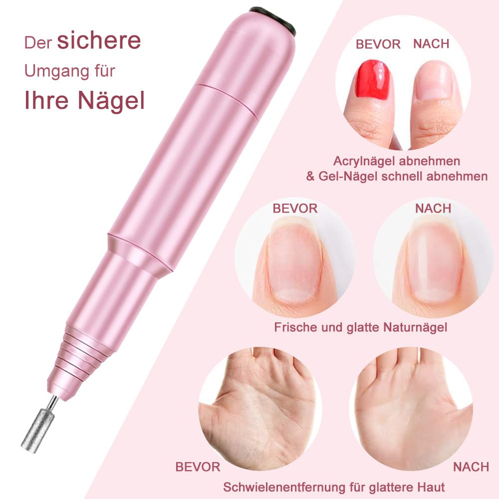 Thumbnail 1 de FOLAI Elektrischer Nagelfräser Profi-Set