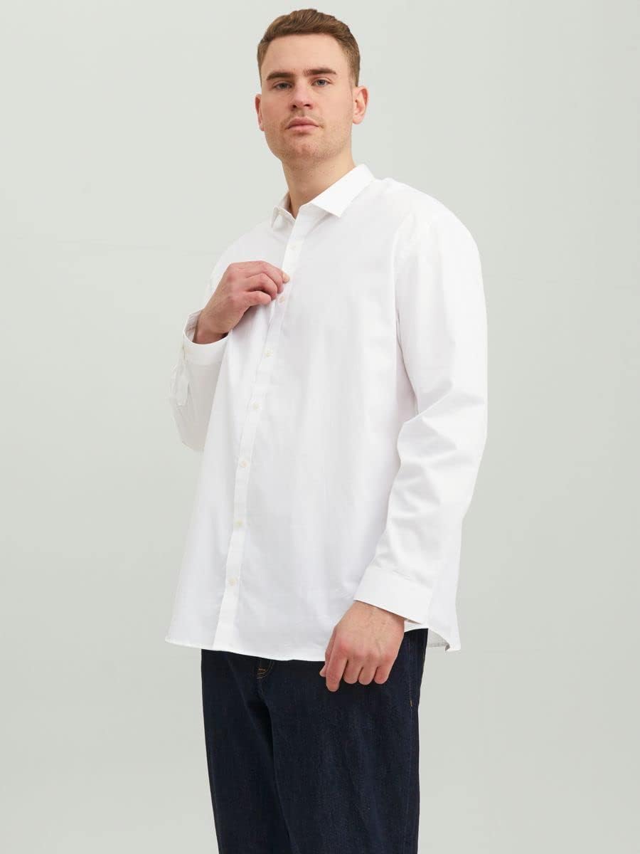 Thumbnail 1 de Jack & Jones Jprblacardiff Shirt L/S Noos camicia uomo slim in 100% cotone