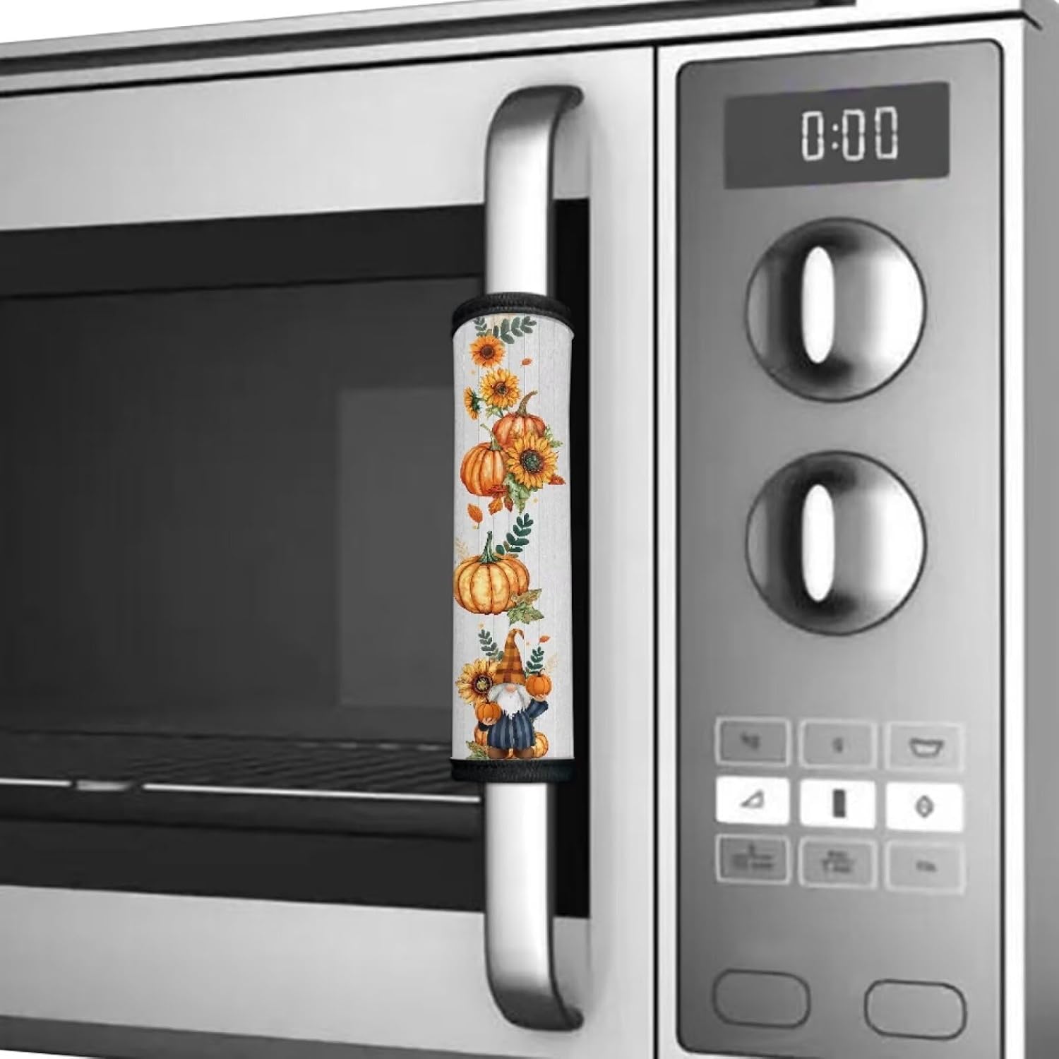 Detalle de HUISEFOR HU-YSFB05362WP20-S+2M Refrigerator Handle Covers, 6-Piece Set