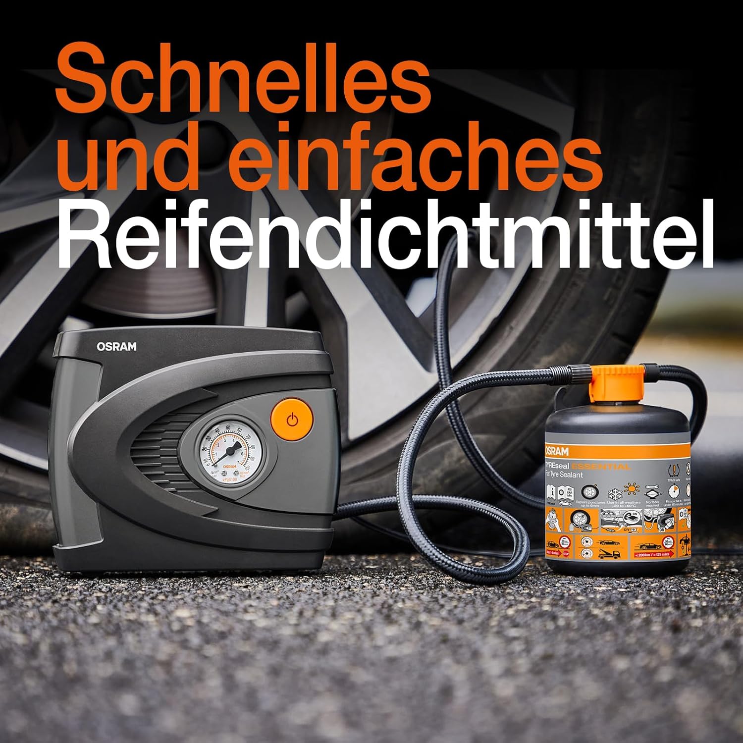Thumbnail 1 de Osram TYREseal KIT Essential 450 ml