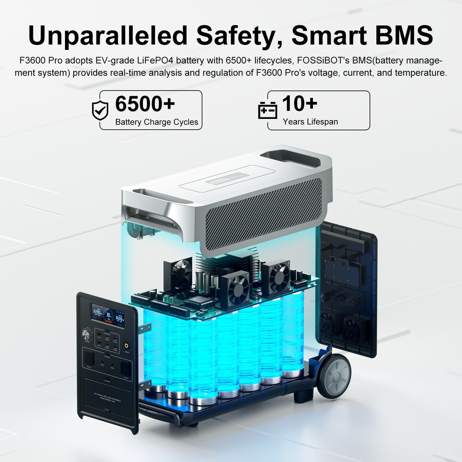 Thumbnail 4 de FOSSiBOT F3600 Pro Powerstation 3840 Wh
