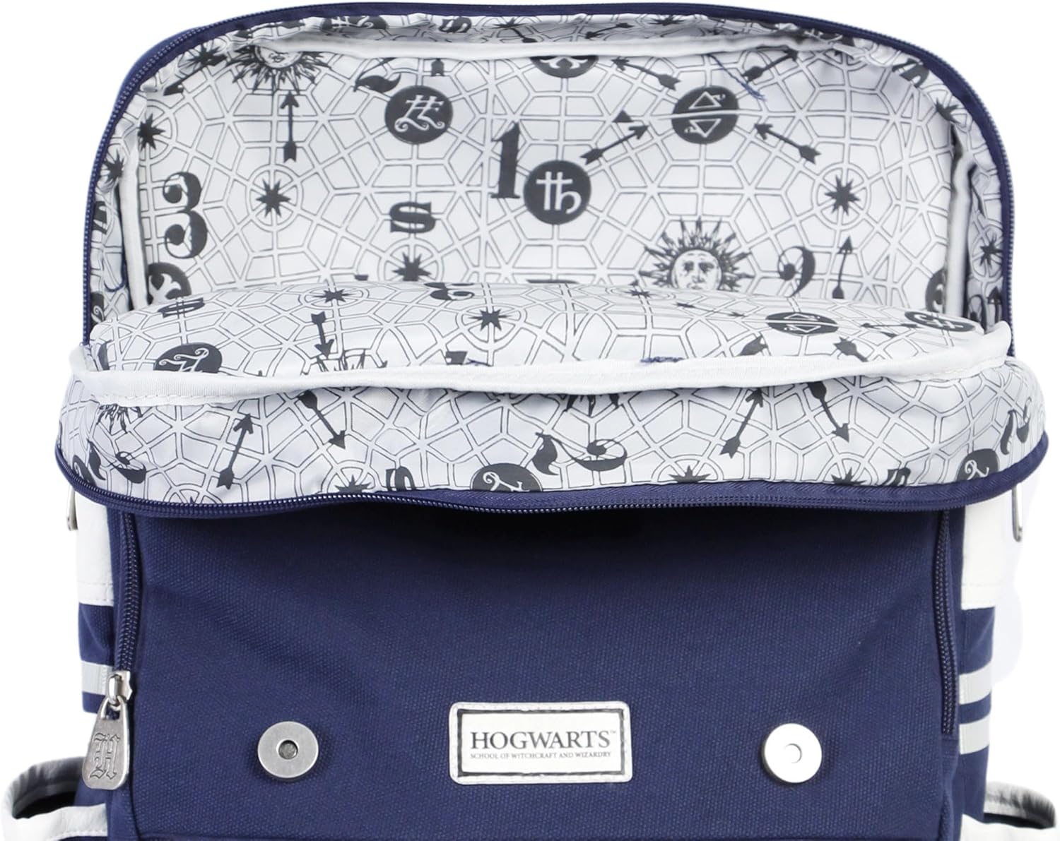 Detalle de Harry Potter Oxford Rucksack – Retro-inspirierter Alltagsbegleiter 40 × 29 × 14 cm