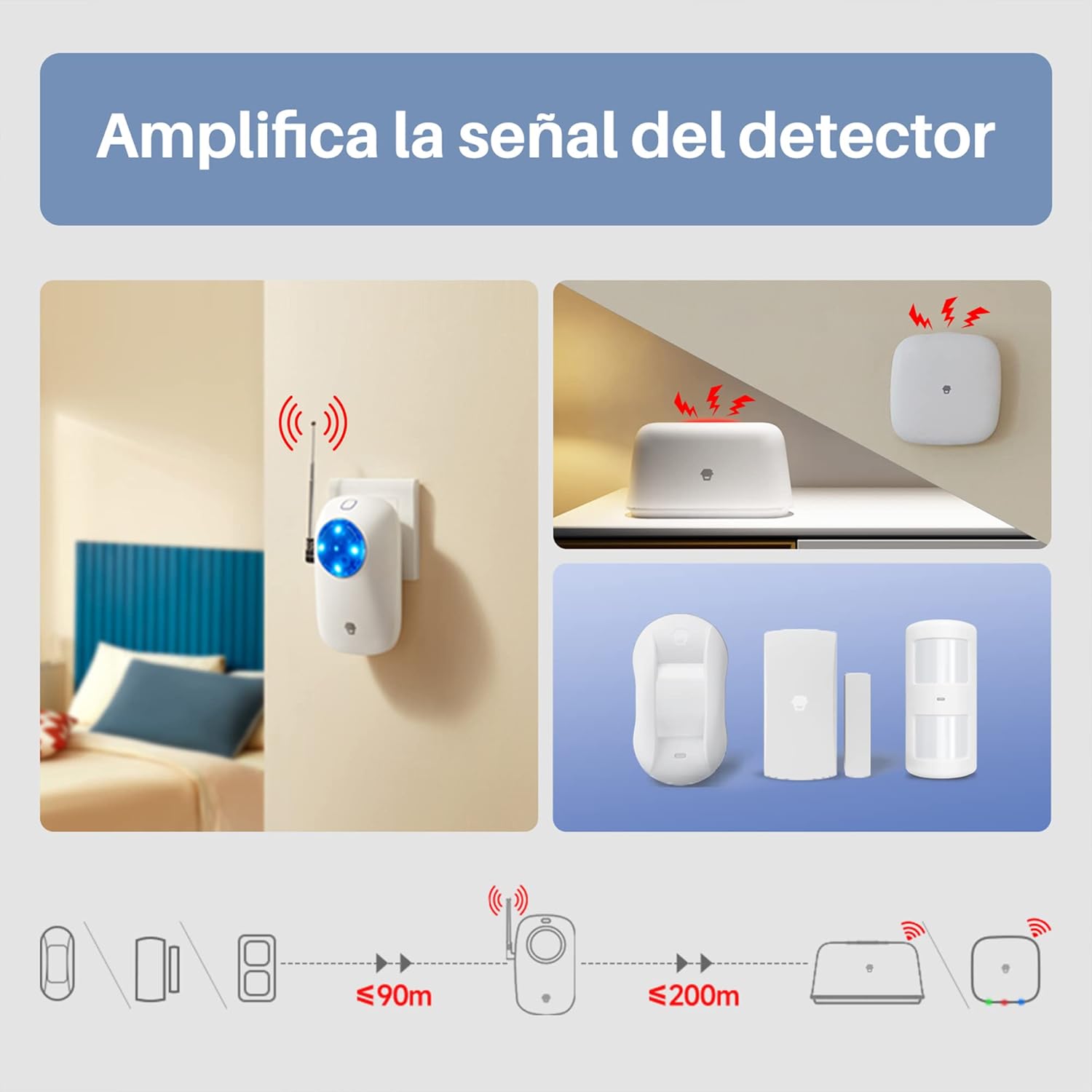 Thumbnail 1 de Chuango RT-101 Repetidor Wi-Fi para Alarmas