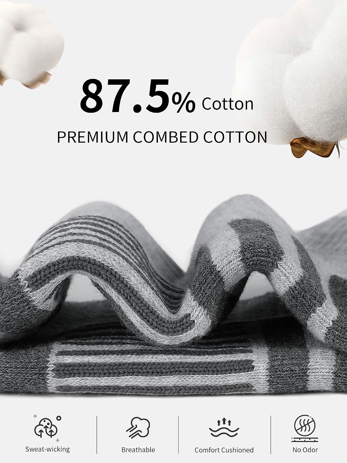 Detalle 1 de Airacker Cotton Ankle Socks