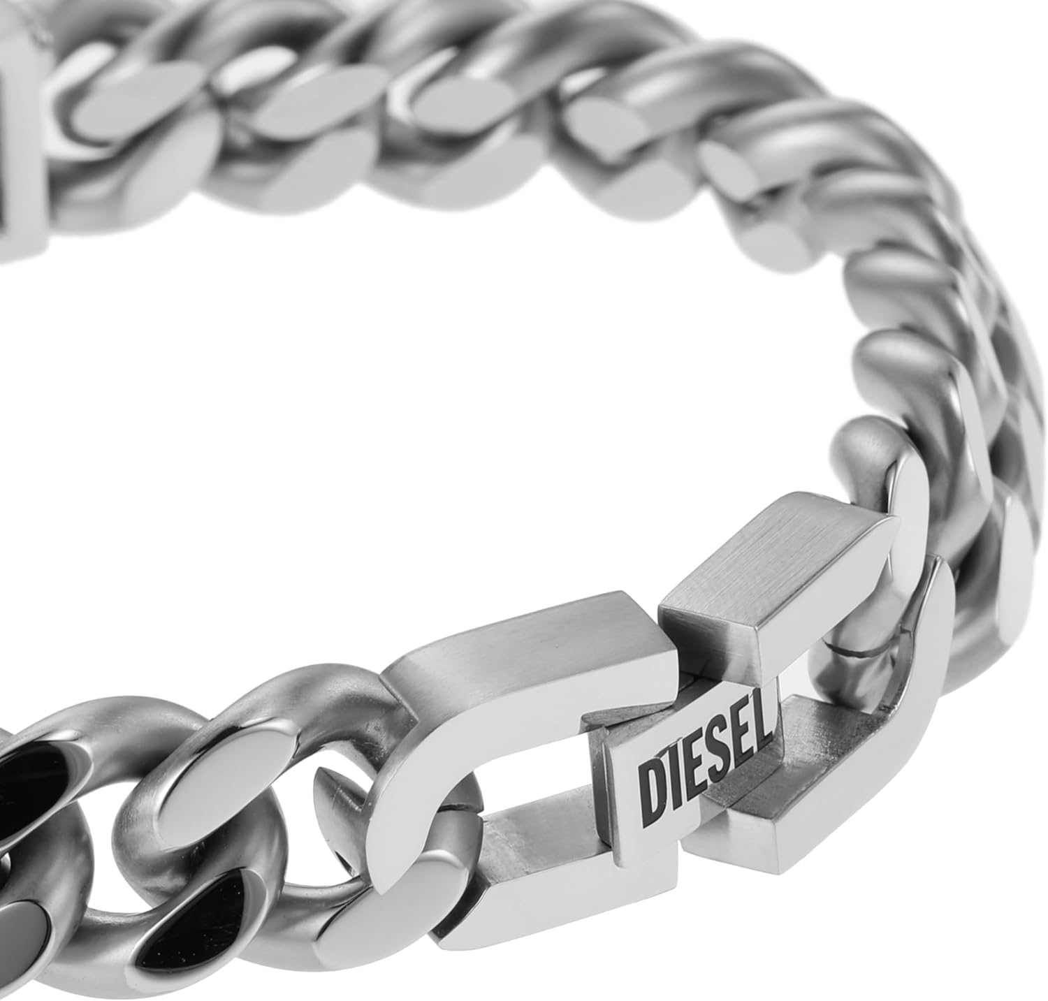 Thumbnail 3 de Diesel Bracelet en acier inoxydable pour hommes avec fermeture à rabat