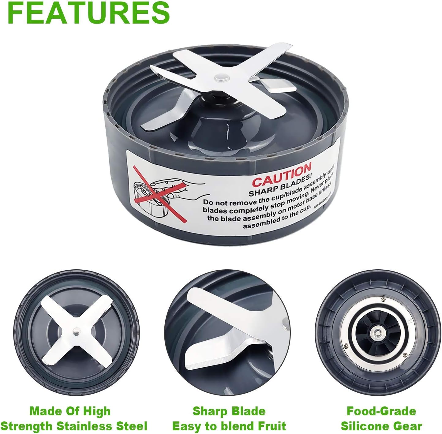 Thumbnail 5 de NutriBullet Replacement Extractor Blade Grey