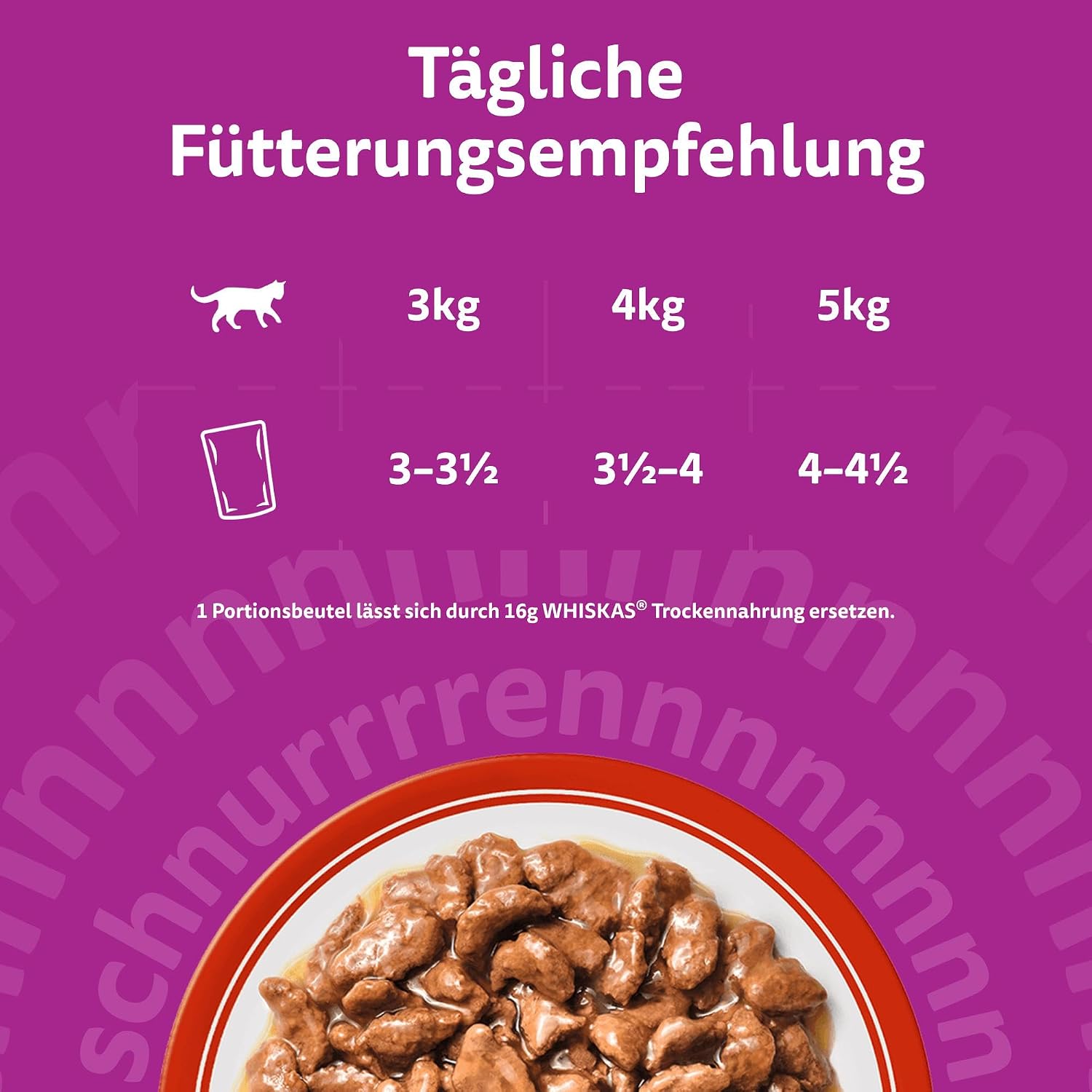 Detalle de WHISKAS Nassfutter in Sauce – Klassische Auswahl für Katzen (84 x 85 g)
